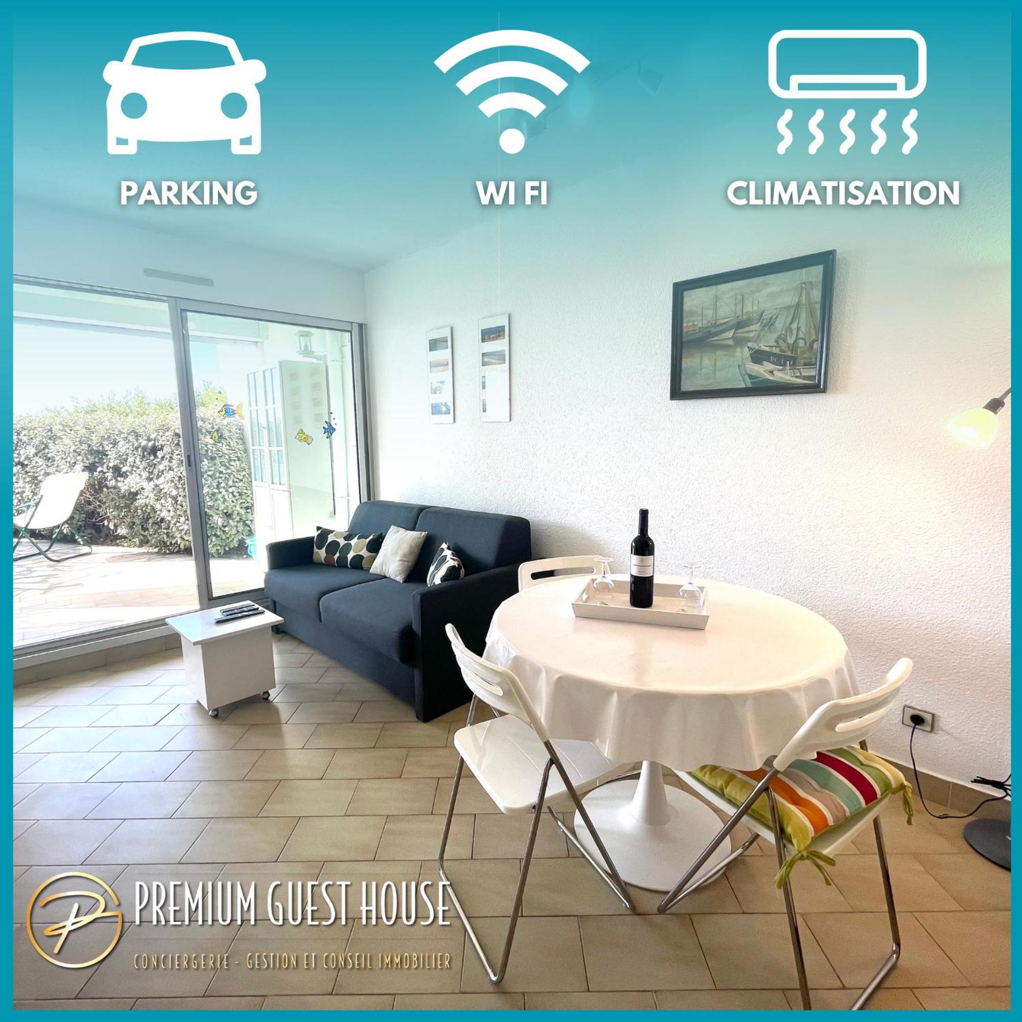Pgh N26 - Premiere Ligne, Jardin Et Parking Prive Apartment La Grande Motte Luaran gambar